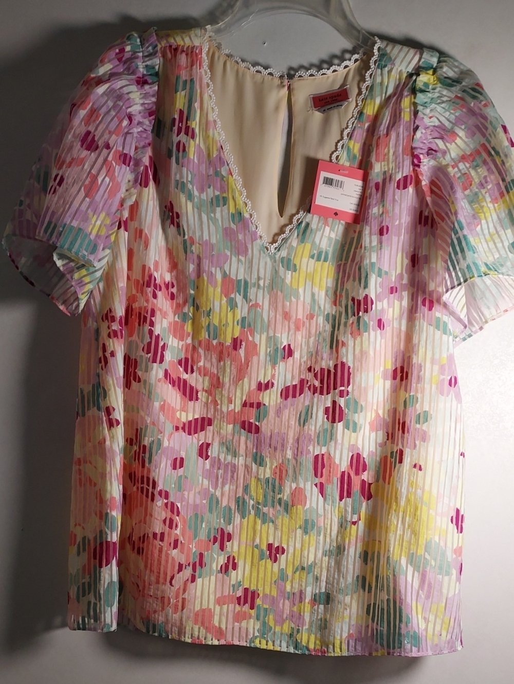 Kate Spade New York Petals Burnout Top ( MED) - Picture 10 of 12